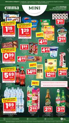 emma MARKET - gazetka promocyjna Oferta spożywcza Emma Mini od czwartku 03.09 do środy 09.09