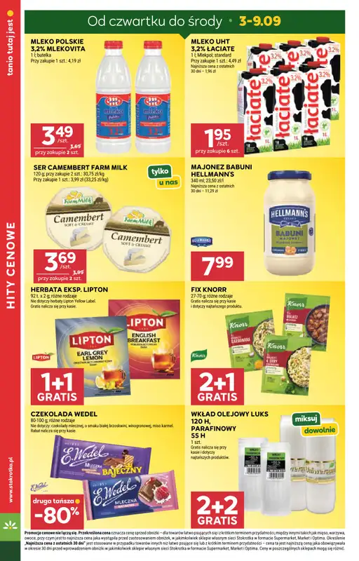 Stokrotka - gazetka promocyjna Gazetka Supermarket od czwartku 03.09 do środy 09.09 - strona 6