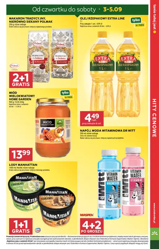 Stokrotka - gazetka promocyjna Gazetka Supermarket od czwartku 03.09 do środy 09.09 - strona 5