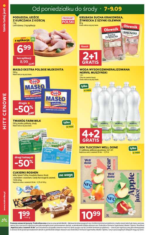 Stokrotka - gazetka promocyjna Gazetka Supermarket od czwartku 03.09 do środy 09.09 - strona 8