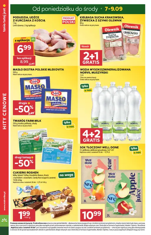 Stokrotka - gazetka promocyjna Gazetka Supermarket od czwartku 03.09 do środy 09.09 - strona 8
