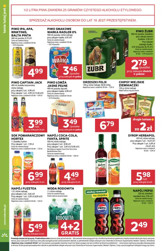 Stokrotka - gazetka promocyjna Gazetka Market od czwartku 03.09 do środy 09.09 - strona 30