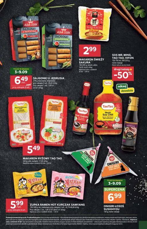 Stokrotka - gazetka promocyjna Gazetka Market od czwartku 03.09 do środy 09.09 - strona 19
