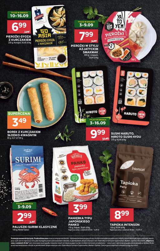 Stokrotka - gazetka promocyjna Gazetka Market od czwartku 03.09 do środy 09.09 - strona 20