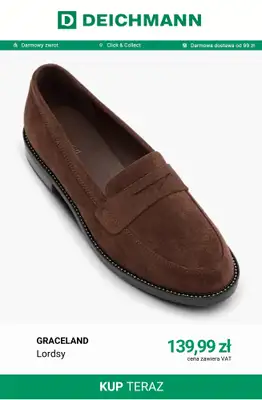Deichmann - gazetka promocyjna Lordsy damskie od środy 02.09  - strona 3