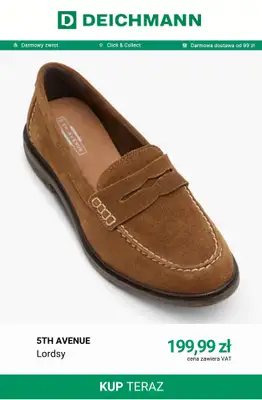 Deichmann - gazetka promocyjna Lordsy damskie od środy 02.09  - strona 4