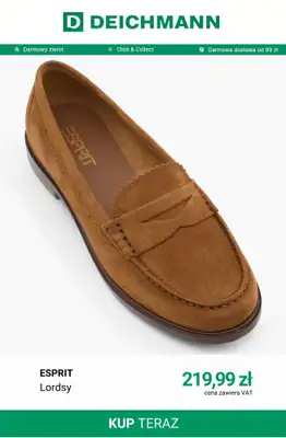 Deichmann - gazetka promocyjna Lordsy damskie od środy 02.09  - strona 5