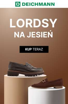 Deichmann - gazetka promocyjna Lordsy damskie od środy 02.09 
