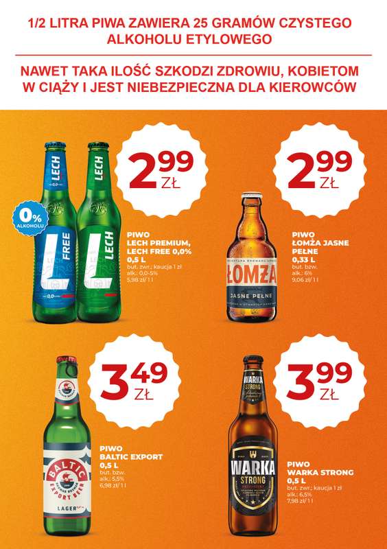 Duży Ben - gazetka promocyjna Gazetka piwna od czwartku 03.09 do środy 16.09 - strona 3