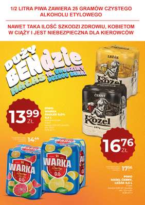 Duży Ben - gazetka promocyjna Gazetka piwna od czwartku 03.09 do środy 16.09 - strona 10