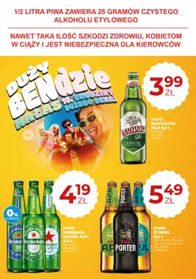 Duży Ben - gazetka promocyjna Gazetka piwna od czwartku 03.09 do środy 16.09 - strona 4