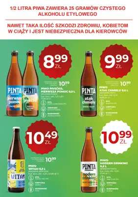 Duży Ben - gazetka promocyjna Gazetka piwna od czwartku 03.09 do środy 16.09 - strona 13