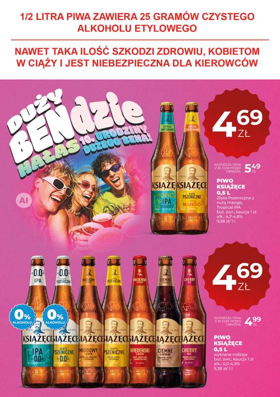 Duży Ben - gazetka promocyjna Gazetka piwna od czwartku 03.09 do środy 16.09 - strona 6