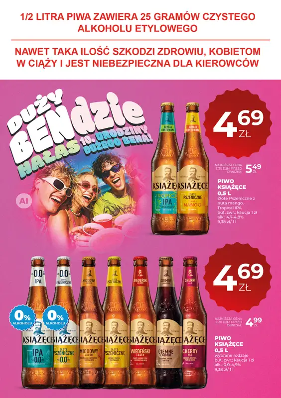Duży Ben - gazetka promocyjna Gazetka piwna od czwartku 03.09 do środy 16.09 - strona 6