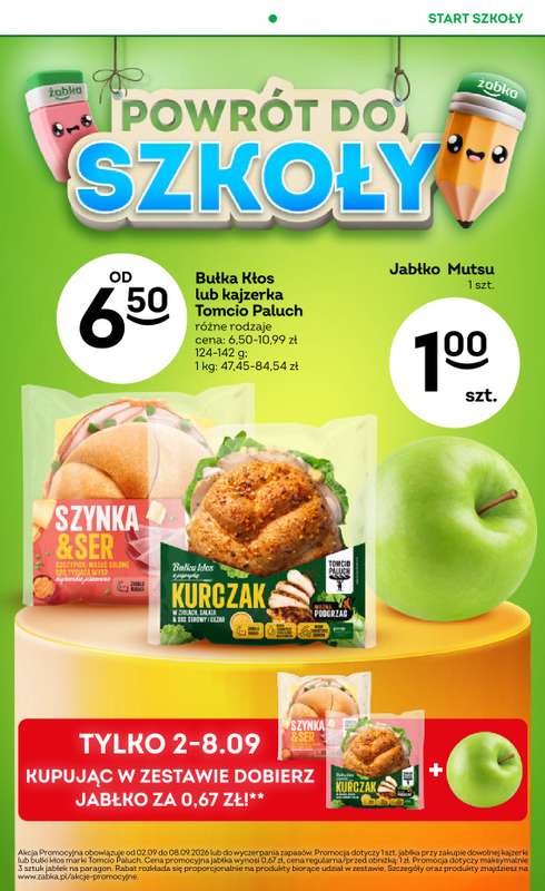 Żabka - gazetka promocyjna Gazetka od środy 26.08 do wtorku 08.09 - strona 7