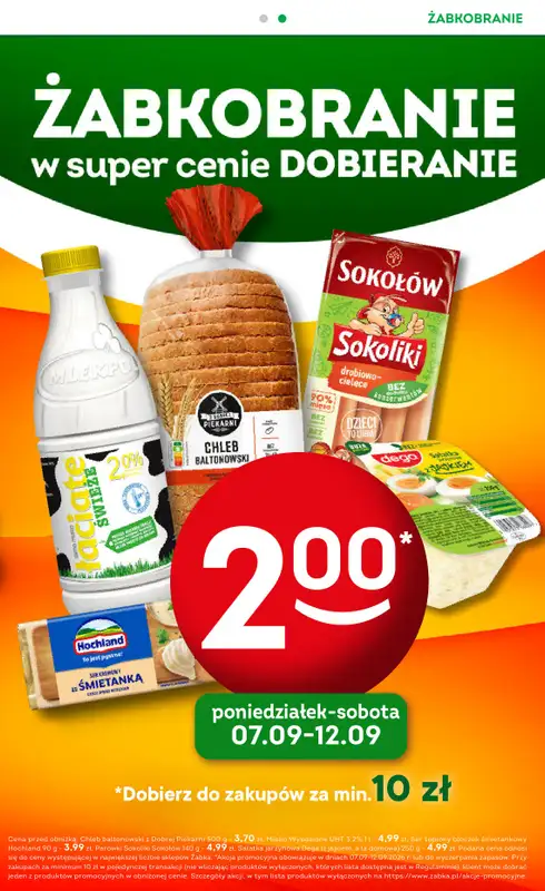 Żabka - gazetka promocyjna Gazetka Spożywcza od środy 26.08 do wtorku 08.09 - strona 3