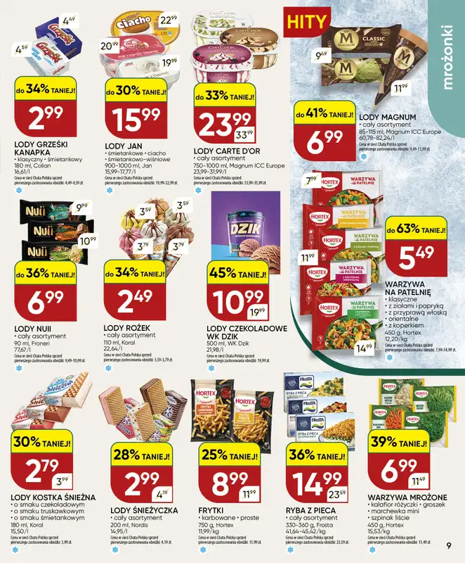 Chata Polska - gazetka promocyjna Gazetka 10-20.09  do niedzieli 20.09 - strona 9