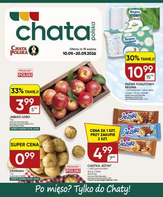 Chata Polska - gazetka promocyjna Gazetka 10-20.09  do niedzieli 20.09