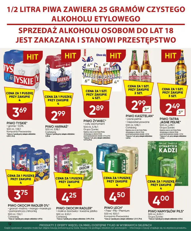 Chata Polska - gazetka promocyjna Gazetka 10-20.09  do niedzieli 20.09 - strona 12