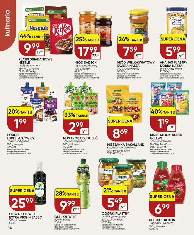Chata Polska - gazetka promocyjna Gazetka 10-20.09  do niedzieli 20.09 - strona 14