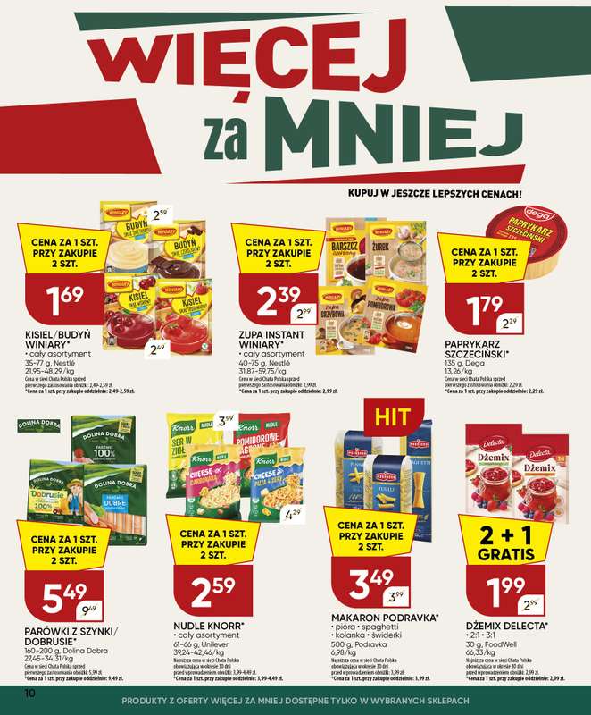 Chata Polska - gazetka promocyjna Gazetka 10-20.09  do niedzieli 20.09 - strona 10