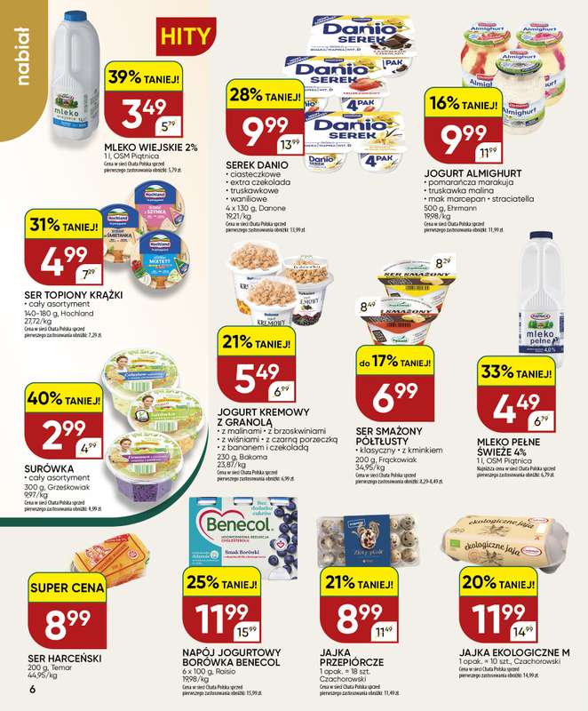Chata Polska - gazetka promocyjna Gazetka 10-20.09  do niedzieli 20.09 - strona 6
