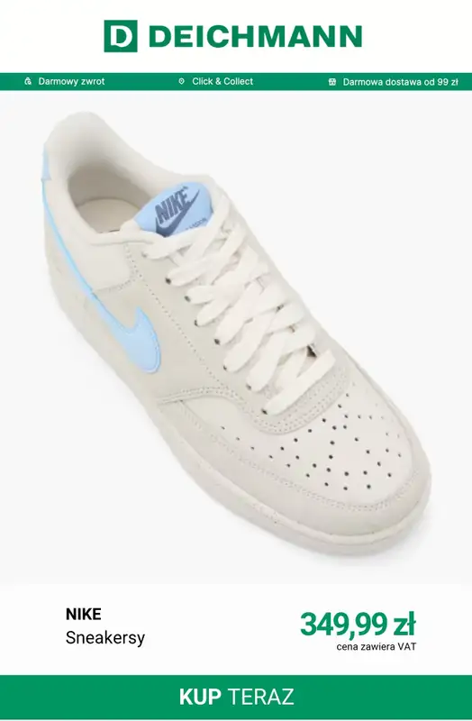 Deichmann - gazetka promocyjna Sneakersy court damskie od czwartku 03.09  - strona 9