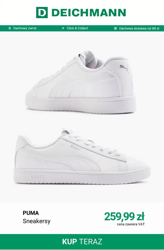Deichmann - gazetka promocyjna Sneakersy court damskie od czwartku 03.09  - strona 11
