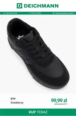 Deichmann - gazetka promocyjna Sneakersy court damskie od czwartku 03.09  - strona 7