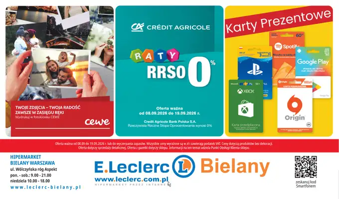 Leclerc - gazetka promocyjna Oferta Bielany: Katalog RTV AGD od wtorku 08.09 do soboty 19.09 - strona 16