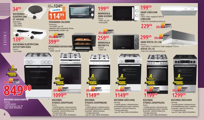 Leclerc - gazetka promocyjna Oferta Bielany: Katalog RTV AGD od wtorku 08.09 do soboty 19.09 - strona 4