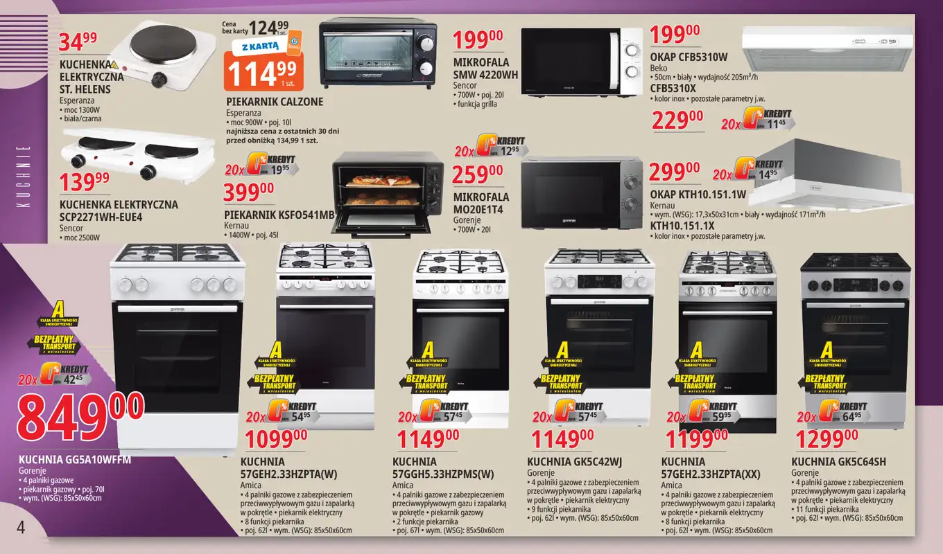 Leclerc - gazetka promocyjna Oferta Bielany: Katalog RTV AGD od wtorku 08.09 do soboty 19.09 - strona 4