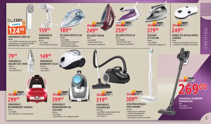 Leclerc - gazetka promocyjna Oferta Bielany: Katalog RTV AGD od wtorku 08.09 do soboty 19.09 - strona 5