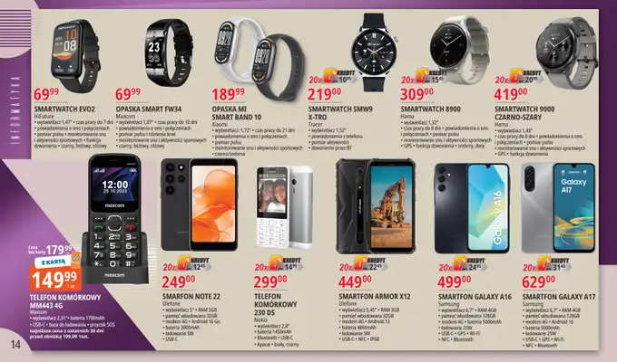 Leclerc - gazetka promocyjna Oferta Bielany: Katalog RTV AGD od wtorku 08.09 do soboty 19.09 - strona 14