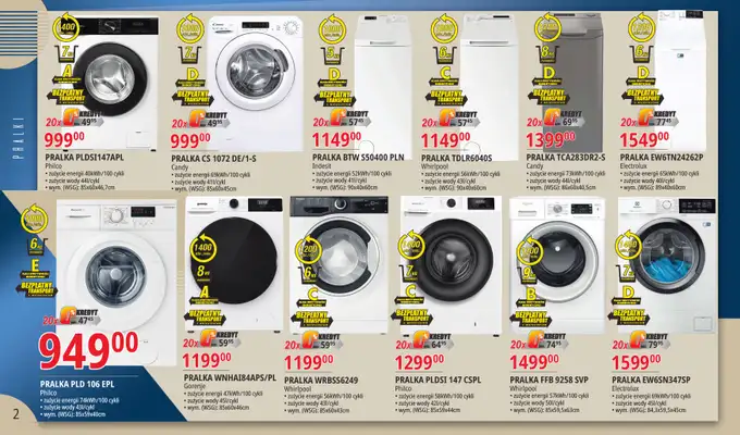 Leclerc - gazetka promocyjna Oferta Bielany: Katalog RTV AGD od wtorku 08.09 do soboty 19.09 - strona 2