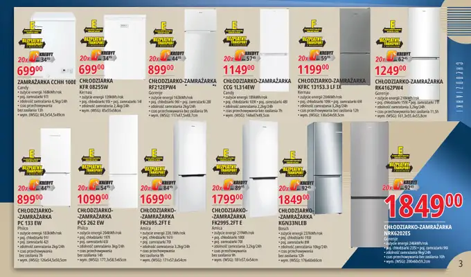 Leclerc - gazetka promocyjna Oferta Bielany: Katalog RTV AGD od wtorku 08.09 do soboty 19.09 - strona 3