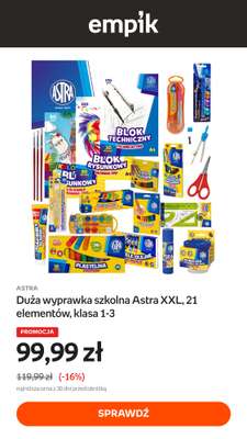 Empik - gazetka promocyjna Artykuły szkolne - promocja! od środy 02.09 do niedzieli 06.09