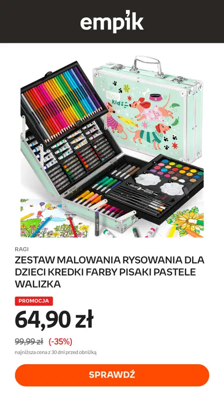 Empik - gazetka promocyjna Artykuły szkolne - promocja! od środy 02.09 do niedzieli 06.09 - strona 9