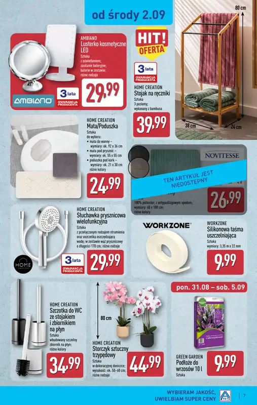 Aldi - gazetka promocyjna Aldi ma to coś! od środy 02.09 do soboty 05.09 - strona 7
