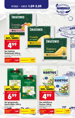 Biedronka - gazetka promocyjna Festiwal nabiału od środy 02.09 do soboty 05.09 - strona 5