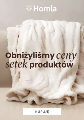Homla - gazetka promocyjna Produkty w niższych cenach od środy 02.09 