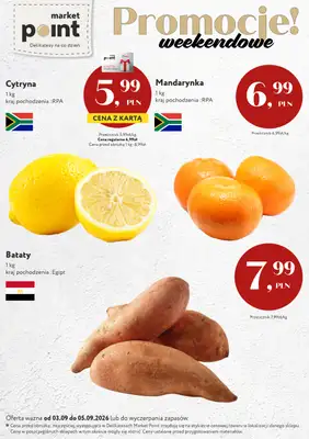 Market Point - gazetka promocyjna Promocje weekendowe od czwartku 03.09 do soboty 05.09 - strona 5