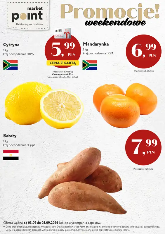 Market Point - gazetka promocyjna Promocje weekendowe od czwartku 03.09 do soboty 05.09 - strona 5