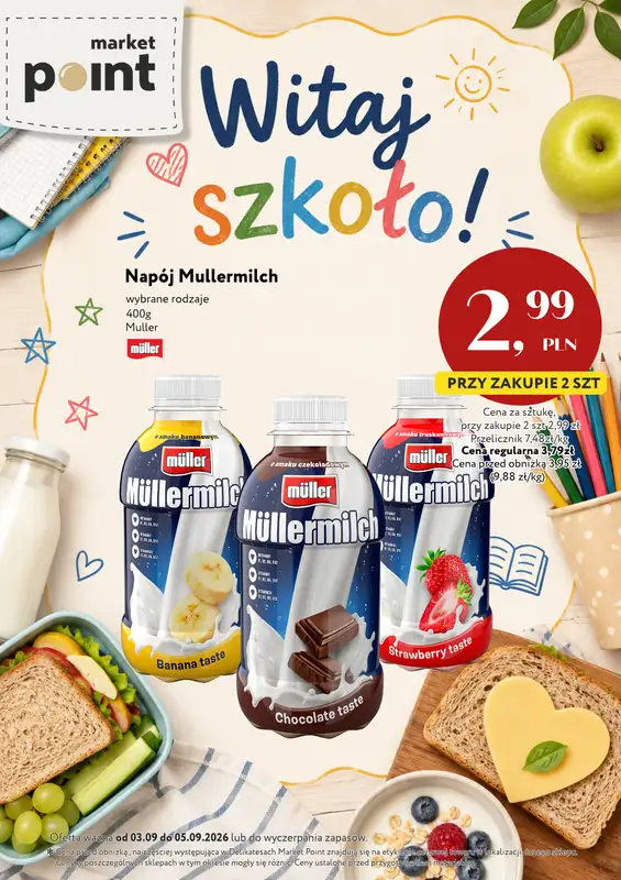 Market Point - gazetka promocyjna Promocje weekendowe od czwartku 03.09 do soboty 05.09 - strona 7