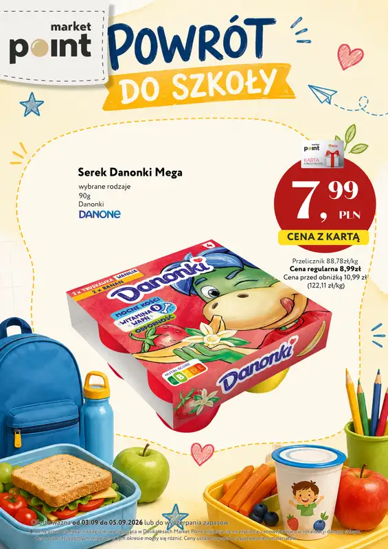 Market Point - gazetka promocyjna Promocje weekendowe od czwartku 03.09 do soboty 05.09 - strona 8