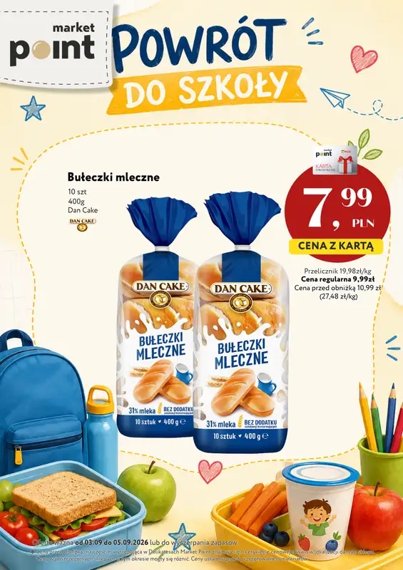Market Point - gazetka promocyjna Promocje weekendowe od czwartku 03.09 do soboty 05.09 - strona 3