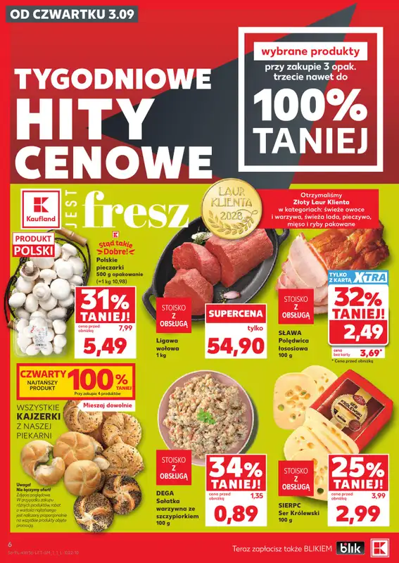 Kaufland - gazetka promocyjna Gazetka Tygodnia od czwartku 03.09 do środy 09.09 - strona 6