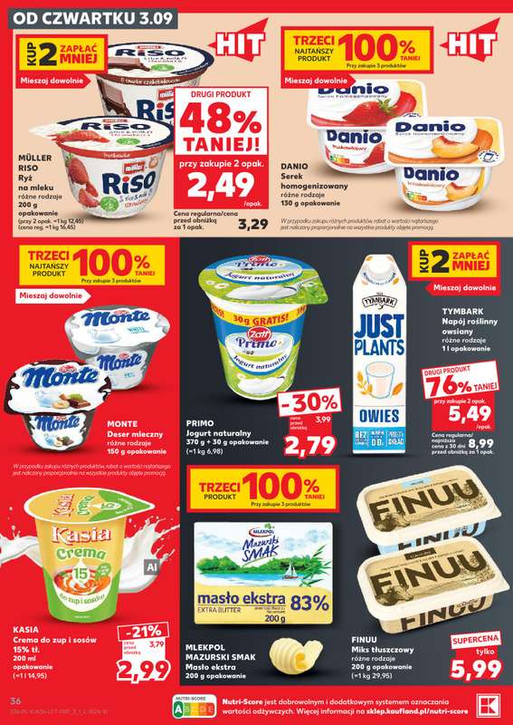 Kaufland - gazetka promocyjna Gazetka Tygodnia od czwartku 03.09 do środy 09.09 - strona 36