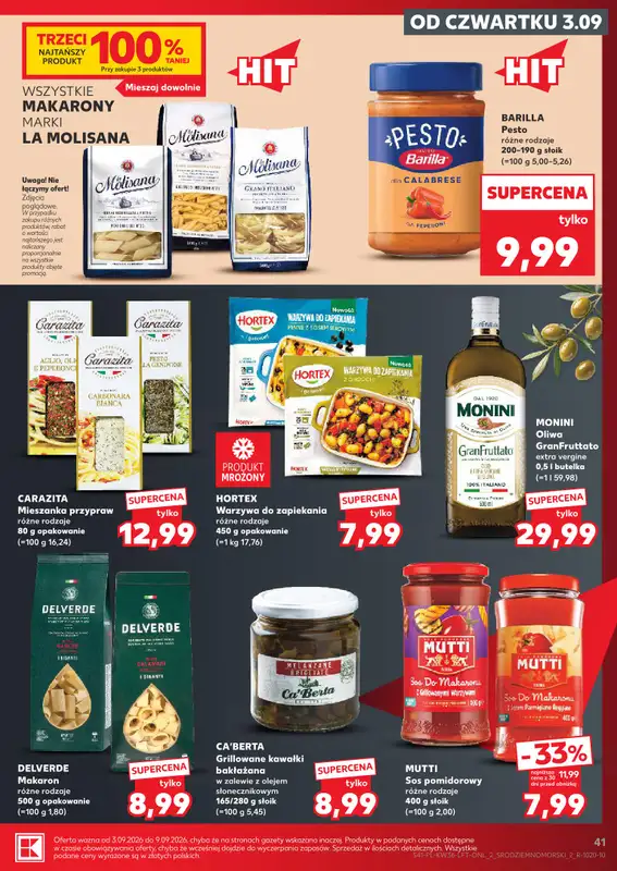 Kaufland - gazetka promocyjna Gazetka Tygodnia od czwartku 03.09 do środy 09.09 - strona 41