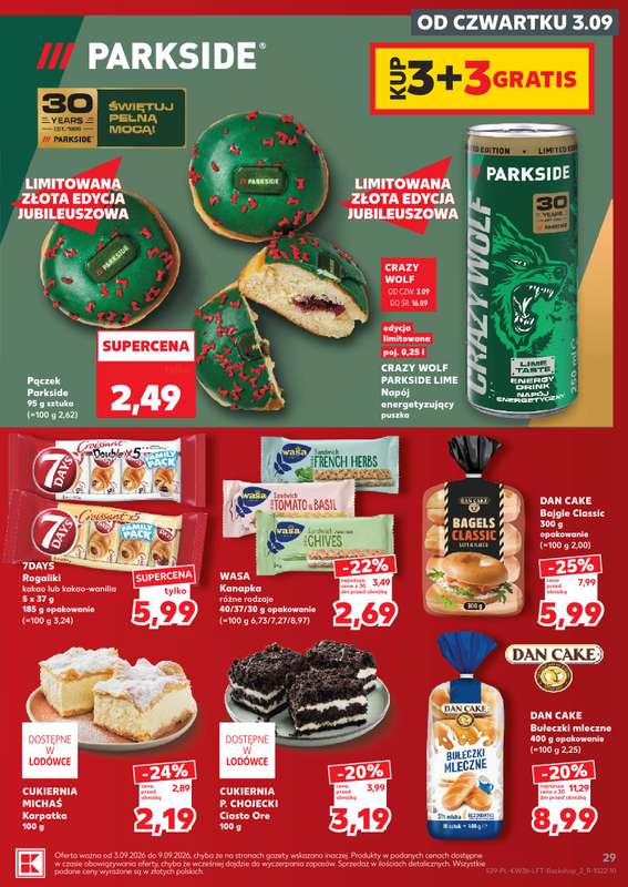 Kaufland - gazetka promocyjna Gazetka Tygodnia od czwartku 03.09 do środy 09.09 - strona 29
